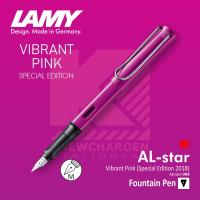 ปากกาหมึกซึม LAMY AL-Star Vibrant Pink Special Edition 2018 [Model 099] ด้ามสีชมพู หัว M