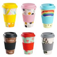 hotx【DT】 Resistance Mug Mugs With Silicone Lid Cup Drinkware Bottle 470ML