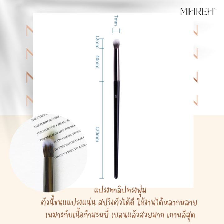 แปรงทาลิป-แปรงทาปากฟุ้ง-แปรงเบลนลิป-แปรงแต่งหน้า-แปรงทาลิปเกาหลี-สบู่ล้างแปรงแต่งหน้า