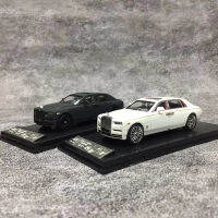 ING 1:64 Model Car RR P VIII Alloy Die-Cast 4ประตู Vehicle-Black &amp; White