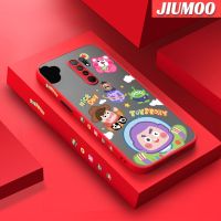 เคส JIUMOO สำหรับ Xiaomi MI POCO M2 Redmi 9 9A การ์ตูนทอยสตอรี่ Lightyear เคสโทรศัพท์เนื้อแข็งบางใสขอบสี่เหลี่ยมเคสซิลิโคนกันกระแทกคลุมทั้งหมดเคสป้องกันเลนส์กล้อง