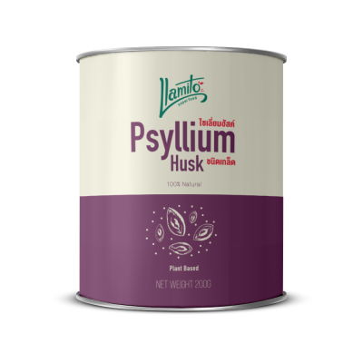 Llamito ไซเลี่ยมฮัสค์ (Psyllium Husk Purity 99%) ขนาด 200g