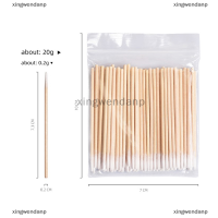 xingwendanp ผ้าฝ้าย Swab ปลายขนาดเล็กปลายแหลมสำหรับชาร์จพอร์ตหูฟังรูทำความสะอาดเครื่องมือ