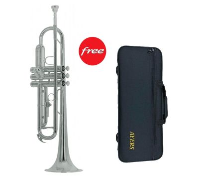 Ayers ทรัมเป็ท Bb Trumpet  รุ่น ATR-5212S - สีเงิน