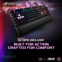 ?✨ASUS ROG STRIX SCOPE DELUXE (CHERRY MX BLUE/RED) (RGB LED) (EN/TH) แท้ 100% ประกันศูนย์ไทย 2 ปี