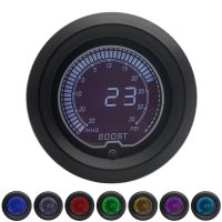 52mm Boost Turbo Gauge Psi LCD Digital 7 Color Display With Sensor