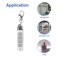 433/315Mhz สี่คีย์ไร้สายรีโมทคอนโทรลเครื่องคัดลอกกุญแจโคลนรหัสคีย์สำหรับประตูโรงรถ