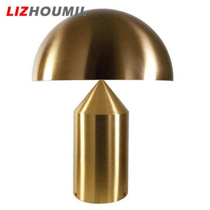 lizhoumil-โคมไฟตั้งโต๊ะสมัยใหม่-led-minimalist-รูปเห็ดโคมไฟเซ็นเซอร์สัมผัสตกแต่งห้องนอนสำหรับห้องนั่งเล่น-ปลั๊กสหราชอาณาจักร