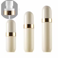 40ml/60ml/80ml Mini Plastic Spray Bottle Capsule Shape Portable Perfume Bottle Cosmetic Container Empty Refillable Bottle