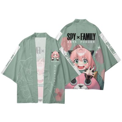 Hot Anime Spy X Family Harajuku Cosplay 3D Print Streetwear Men Women Loose  Fashion Kimono Tees Tops Oversized Kids Clothing