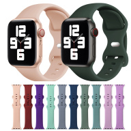 Dây Đeo Silicon Thể Thao Cho Apple Watch Series 7 6 5 4 3 SE 38Mm 40Mm thumbnail