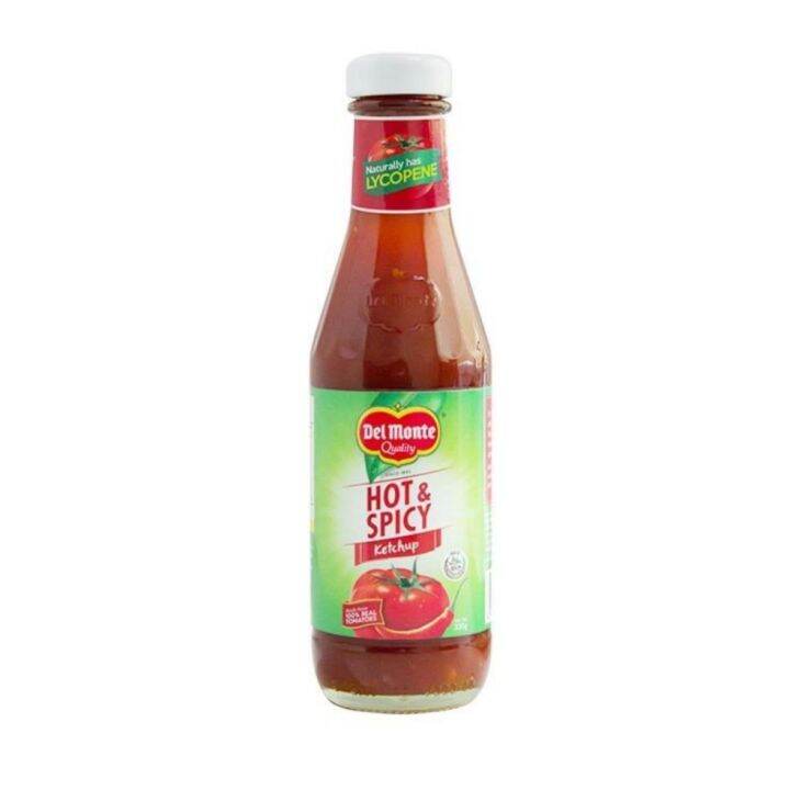 Del Monte Hot and Spicy Ketchup 320grams per bottle naturally source of ...