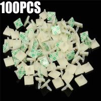 ❅❖卍 100pcs/Set HC-5 Nylon Plastic Stick Fixed Clip On PCB Spacer Standoff Locking Snap-In Fixed Clips Adhesive 3mm Hole Support