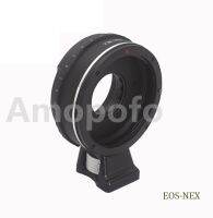 ปรับรูรับแสงตัวแปลงเลนส์แหวนเหมาะสำหรับ Eos Ef Mount เลนส์สำหรับ E Mount Nex 7 5c Vg10พร้อมขาตั้งสามขา