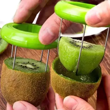 Kiwi Cutter Fruit Peeler Detachable Peeling Gadgets Kitchen Supply Tool  Plastic 