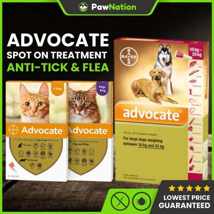 Advocate Spot On Treatment Anti Tick And Flea For Cats And Dogs With
