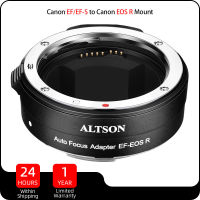 ใหม่แหวนอะแดปเตอร์เลนส์ EF-EOS R สำหรับ Canon EF EF-S เลนส์ต่อ R Mount โฟกัสอัตโนมัติสำหรับ Canon กล้อง RF EOS RP R3 R5 R50 R6 R7 R10 R8