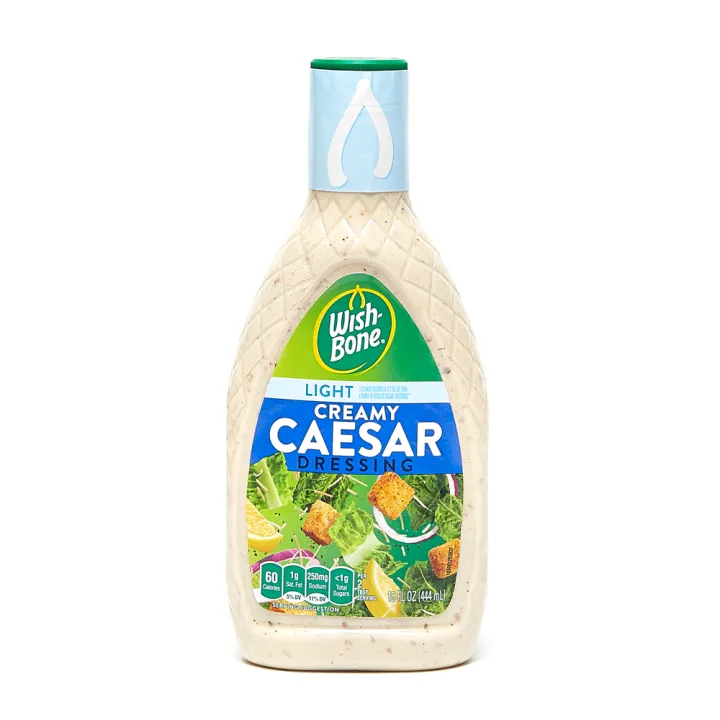 WishBone Light Creamy Caesar Dressing 444mL Lazada PH