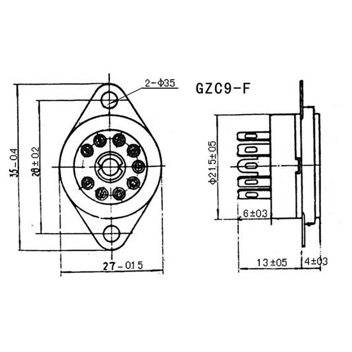 10pcs-gzc9-f-b9a-new-9pin-plated-tube-sockets-ceramic-base-suitable-for-12ax7-12au7-12at7