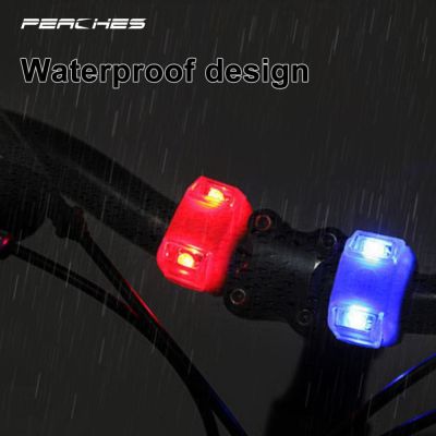 1Pcs Road Lamp Silicone Safety Riding Tail 3 Modes Warning Flash Lights Accessories