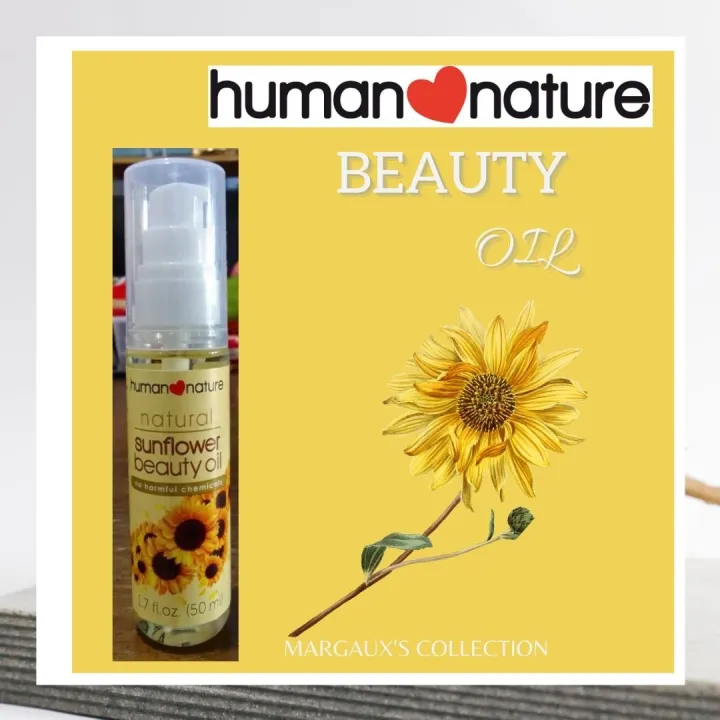 Human Nature SUNFLOWER BEAUTY OIL 50 ml Lazada PH