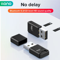 LLANO USBขนาดเล็กเล็กBluetoothดองเกิ้ลอะแดปเตอร์เครื่องรับส่งสัญญาณใช้งานร่วมกับหูฟังไร้สายPCลำโพงคอมพิวเตอร์ไร้สายบลูทูธเพลงตัวรับส่งสัญญาณเครื่องเสียง