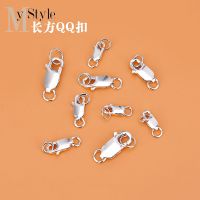 【CW】 5pieces diy handmade accessories 925 silver bracelet buckle necklace square