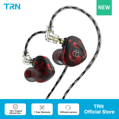 TRN 30BA ไดร์เวอร์หน่วยในหูหูฟังสมดุล Amarture ไฮไฟดีเจตรวจสอบหูฟังหูฟังกับ QDC เคเบิ้ล TRN VX V90S T300 TA1