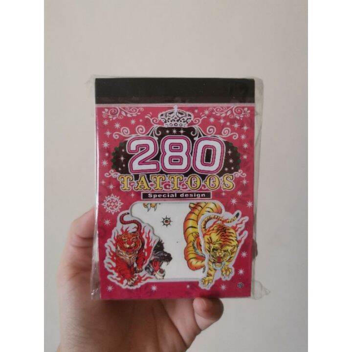 【READY STOCK】 ♫02A 20pcs. Temporary Tattoo Booklet LOOTBAG FILLER