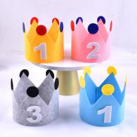 Birthday Party Hat Crown Shape Wide Applications Ornamental Party Decoration Wear Resistant Happy Birthday Party Decor Hat