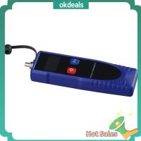 OKDEALS -70 ~ 6dBm เครื่องวัดพลังงานแสง ใช้พลังงานแบตเตอรี่ จอแสดงผล LCD ขนาดใหญ่ เครื่องทดสอบสายเคเบิลเครือข่าย ความยาวคลื่นแก้วนำแสง6 เครื่องมือทดสอบเครือข่าย เอฟซี/เอสซี/เอสที