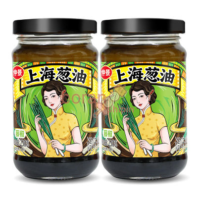 仲景成都红油Chengdu Red Oil, Shanghai Onion Oil Noodle Sauce, Red Oil Noodle Skin Dipping Sauce, Rattan Pepper Flavored Onion Oil拌面酱拌菜(Oatmeals)