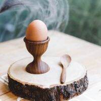 CHABATREE -  EGG CUP (CU003)  ถ้วยวางไข่ - ไม้สัก