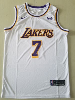 Ready Stock Hot Mens No.7 Carmelo Anthony Los Angeles Lakerss Swingman Jersey - White