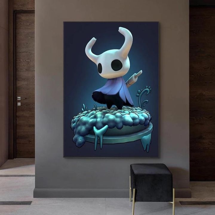 เกม-hollow-knight-แผนที่เกมโปสเตอร์-hd-พิมพ์ผ้าใบภาพวาด-hallownest-โปสเตอร์-wall-art-ภาพ-boy-room-ตกแต่งบ้าน