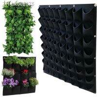 ❡✺✇ Wall-mounted Non-woven Felt Planting Bag Wall Green Black Vegetable Plant Hanging Grow Bag Cultivation Bags Garden Home Supplies