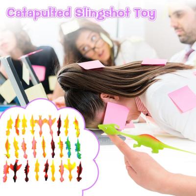 Dinosaur Finger Slingshot Animal Toys Catapult Toys Party Favor Q9G9