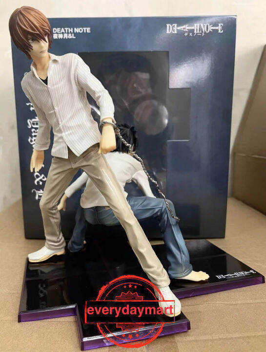 DEATH NOTE💥L LAWLIET LIGHT YAGAMI 22cm💥ACTION FIGURE TOYS STATUES🔥死亡笔记L ...