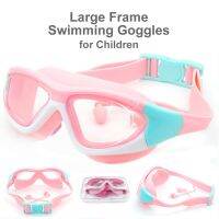 Professional Swimming Goggles Kids Swimming Glasses with Earplugs Anti-Fog UV Silicone Waterproof Swimming Eyewear for Children Accessories Accessorie