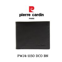 Pierre Cardin (ปีแอร์ การ์แดง) กระเป๋าธนบัตร กระเป๋าสตางค์เล็ก  กระเป๋าสตางค์เท่ๆ กระเป๋าหนัง กระเป๋าหนังแท้รุ่นPWJ4-1150 DCO BN  พร้อมส่ง ราคาพิเศษ