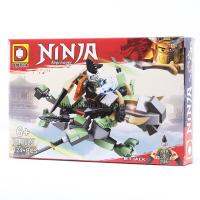 ProudNada Toys ของเล่นเด็กชุดตัวต่อเลโก้นินจามังกร DLP NINJA master DLP525