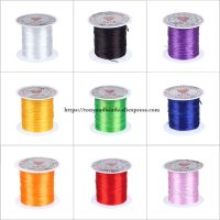 【YD】 10meter per roll 0.8mm Stretchy Elastic Beads Thread Cords Wire Colors Pick for Jewelry Making