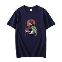 Demon Slayer Anime Giyu Tomioka Gothic Japanese Anime Unisex graphic t shirts cotton t shirt short sleeve t-shirts Men clothing