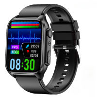 นาฬิกาสุขภาพ TK12 Smart Watch ECG+PPG Noninvasive Blood Glucose 1.96“ HD Bluetooth Call HR Blood Fitness Bracelet Smart Watch for Men Women