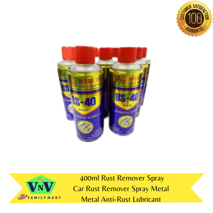 VNV 400ml Rust Remover Spray Car Rust Remover Spray Metal Metal Anti