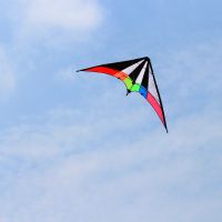 【cw】NEW Outdoor Fun Sports 1.8m Dual Line Stunt Kite With Handle And Line Good Flying Factory Outlet 【hot】