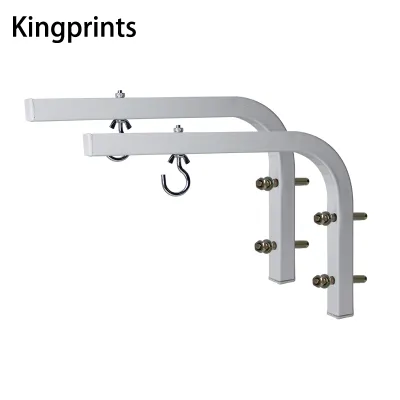 90 Degrees cket Projection Screen Hanger Adjustable Ceiling Mount For HD Projector Screens L Shape Holder