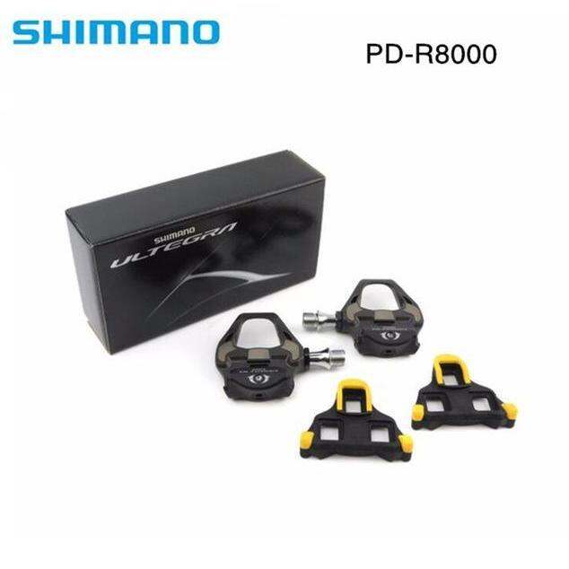 Shimano Ultegra R8000 Carbon SPDSL Pedals With Cleats Original boxes barcode PDR8000 MADE IN