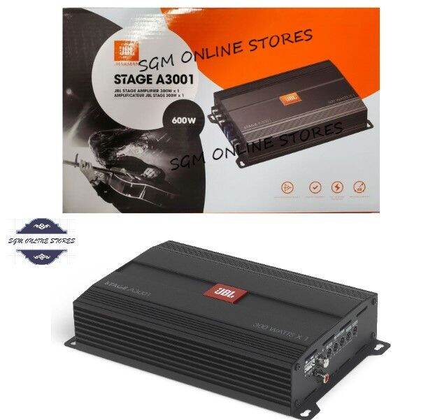 ***100 Original*** JBL Monoblock Amplifier Stage A3001 600 Watts Max