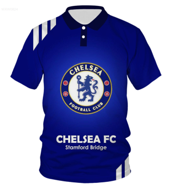 Chelsea Polo Shirt Summer Super Hero Logo Soccer Football Tee POLO Shirt Short Sleeve 26（Contactthe seller, free customization）high-quality
